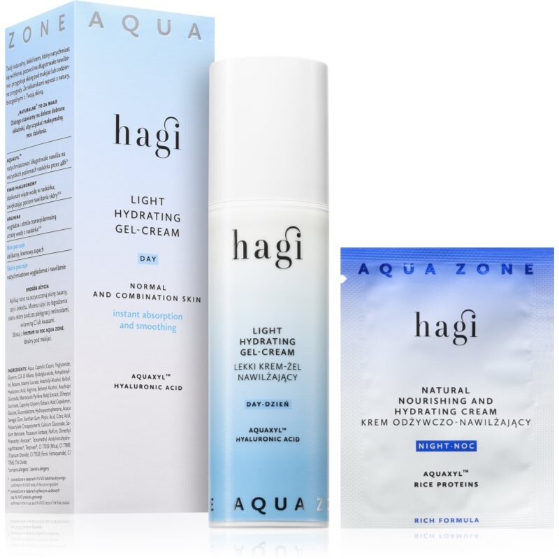 Hagi Aqua Zone osviežujúci krémový gél s hydratačným účinkom 50 ml