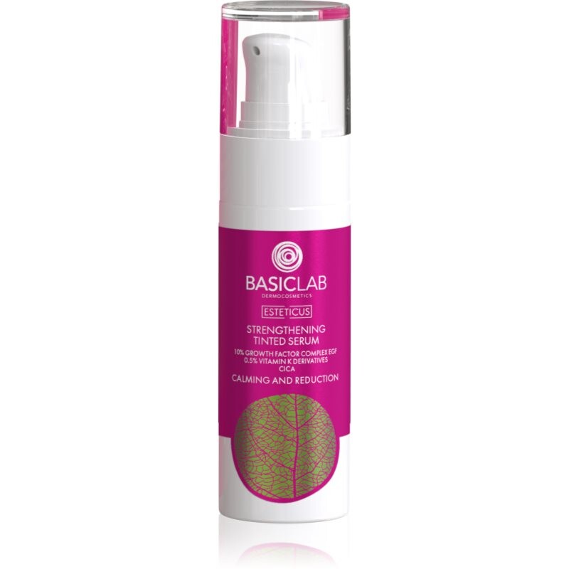 BasicLab Dermocosmetics Esteticus tónujúce sérum proti začervenaniu pleti 10% Growth Factor Complex EGF 30 ml
