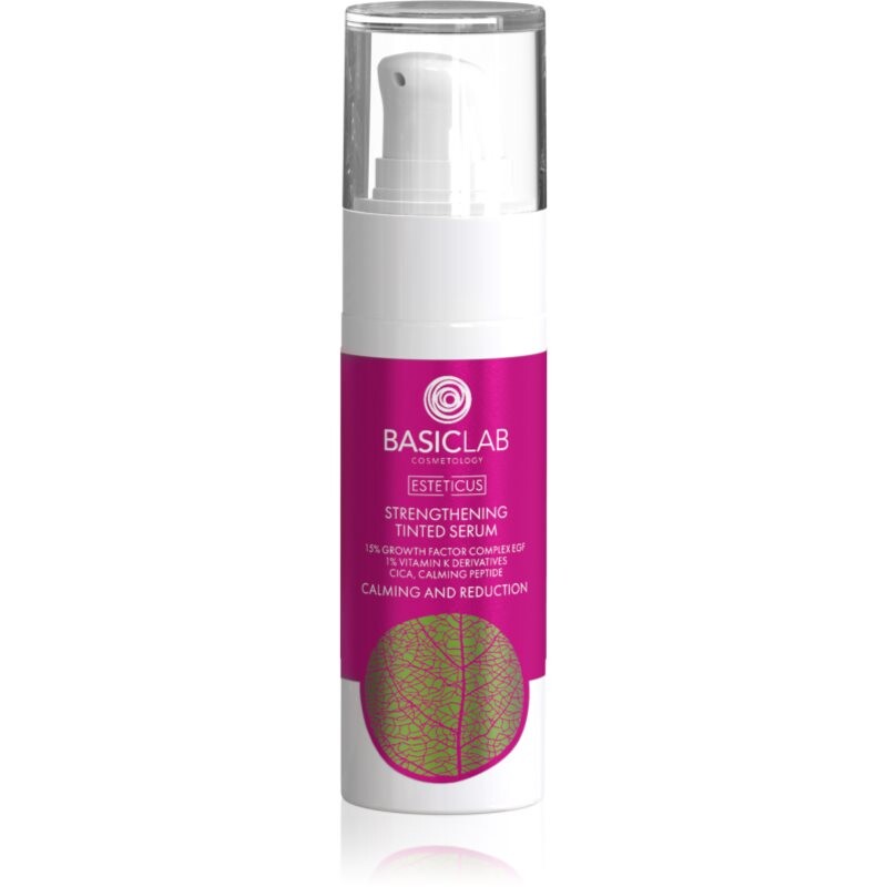 BasicLab Cosmetology Esteticus tónujúce sérum proti začervenaniu pleti 15% Growth Factor Complex EGF 30 ml