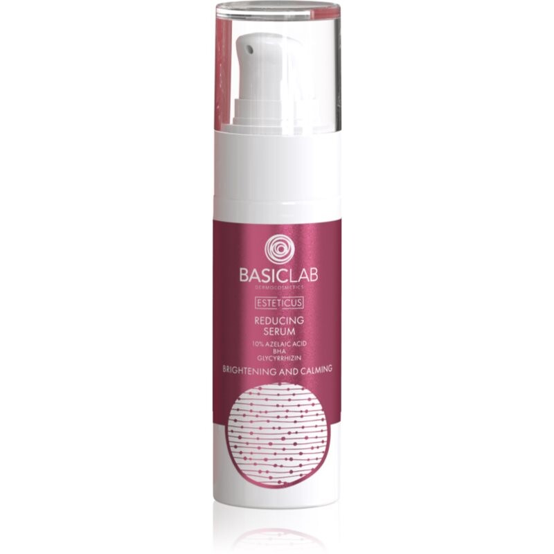 BasicLab Dermocosmetics Esteticus sérum pre redukciu žiliek a začervenania pleti 10% Azelaic Acid 30 ml