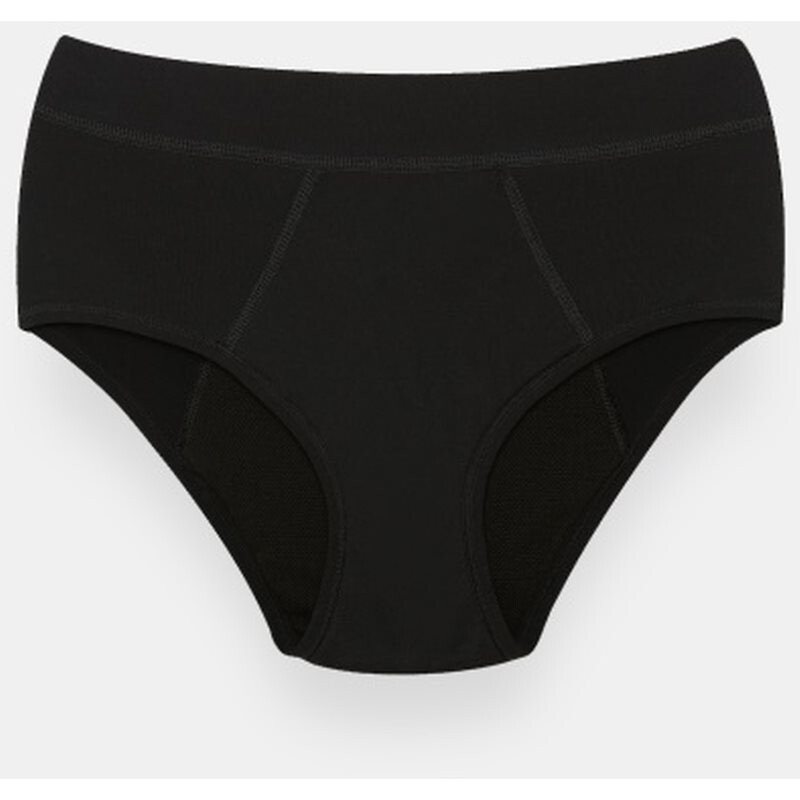 Snuggs Incontinence Recycled Nylon Super Heavy Black prateľné inkontinenčné nohavičky veľkosť S 1 ks