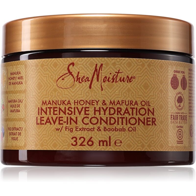 Shea Moisture Manuka Honey & Yogurt Leave-In Conditioner bezoplachový kondicionér pre poškodené vlasy 326 ml
