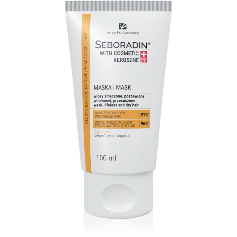 Seboradin With Cosmetic Kerosene maska pre posilnenie a lesk vlasov 150 ml