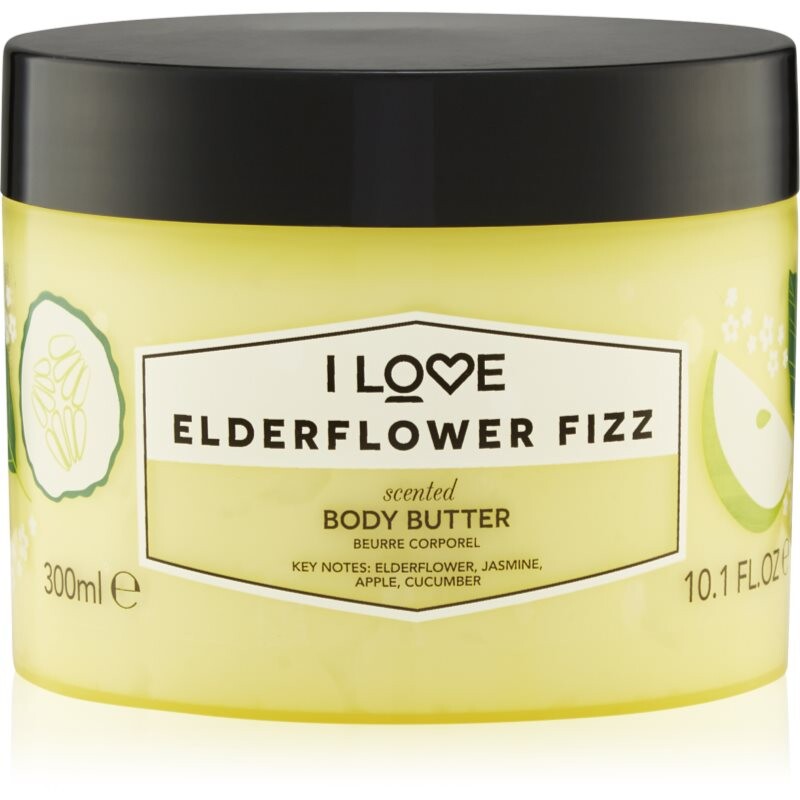 I Love Elderflower Fizz telové maslo 330 ml