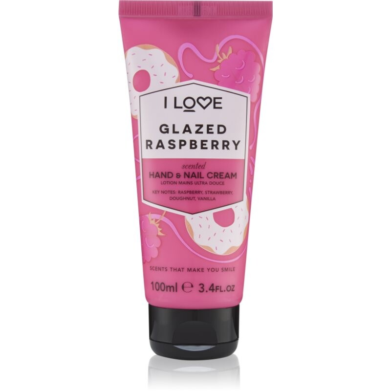 I Love Glazed Raspberry krém na ruky 100 ml