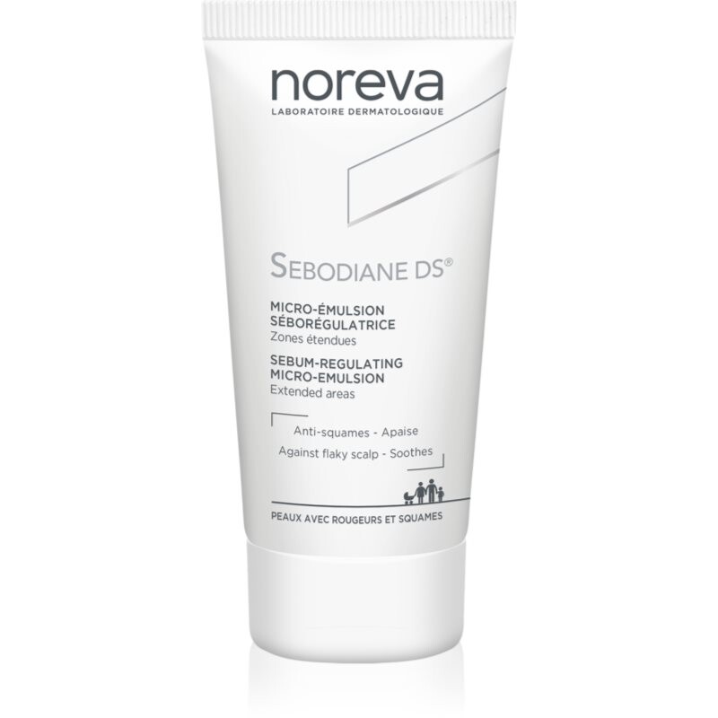 Noreva Sebodiane DS Sebum-Regulating Micro-Emulsion upokojujúca emulzia na seboroickú dermatitídu 30 ml