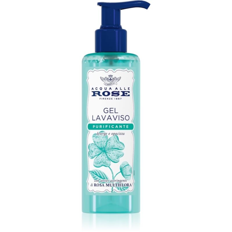 Acqua Alle Rose Purificante jemný čistiaci gél na tvár 200 ml