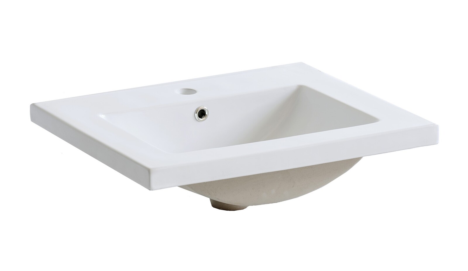 ArtCom Keramické umývadlo CFP 9060 | biely lesk 60 cm | malé poškodenie