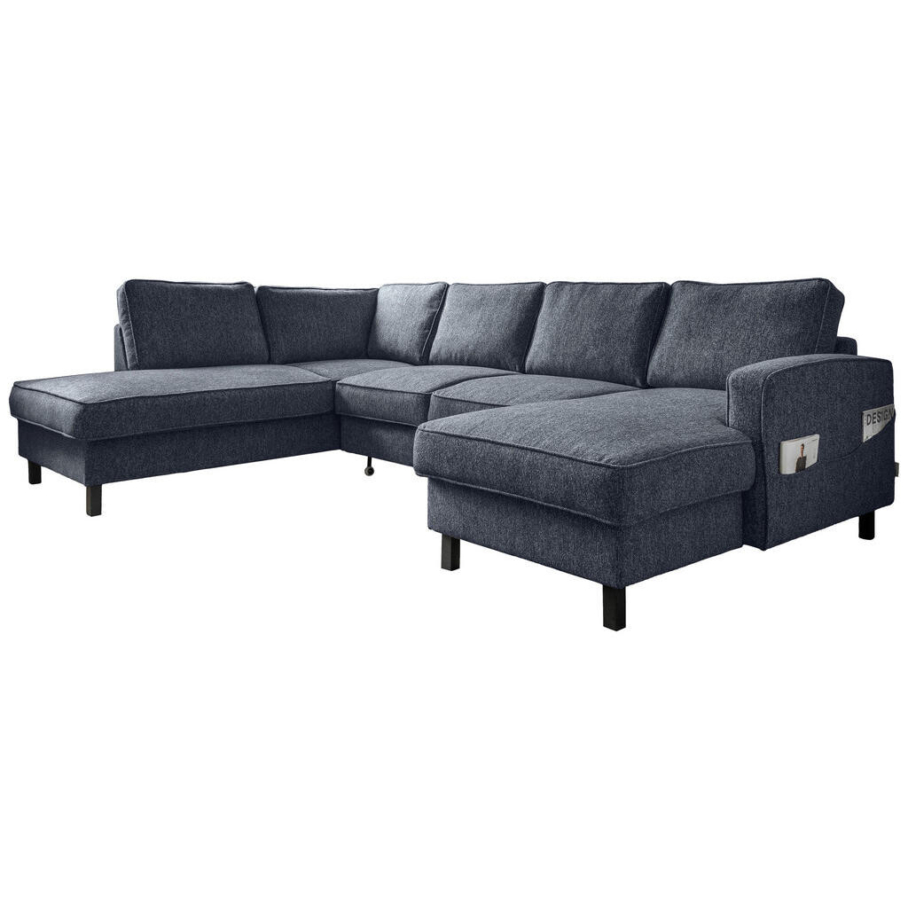 MID.YOU SEDACIA SÚPRAVA, textil, tmavomodrá