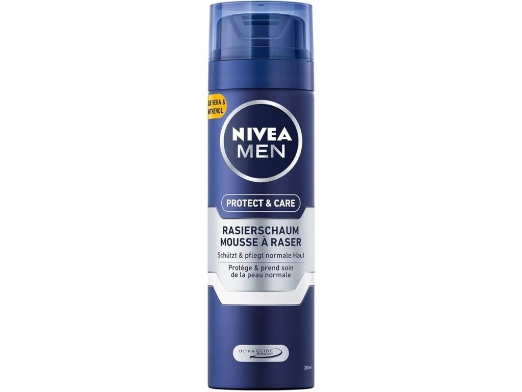 Gillette Nivea Men Protect & Care Aloe Vera pena na holenie 250ml