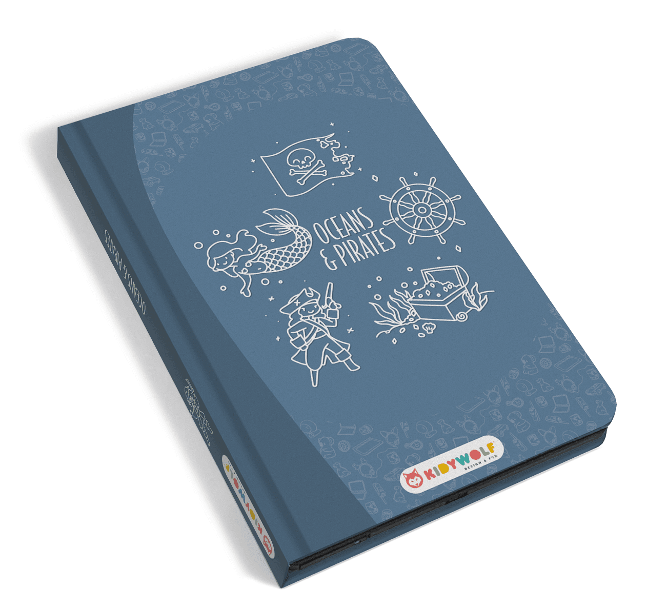 Kidywolf - Kresliaci tablet Kidydraw mini - oceán a piráti