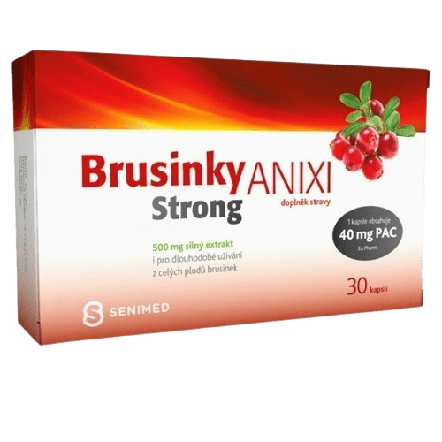 SENIMED Brusnice ANIXI Strong 500mg 30 kapsúl