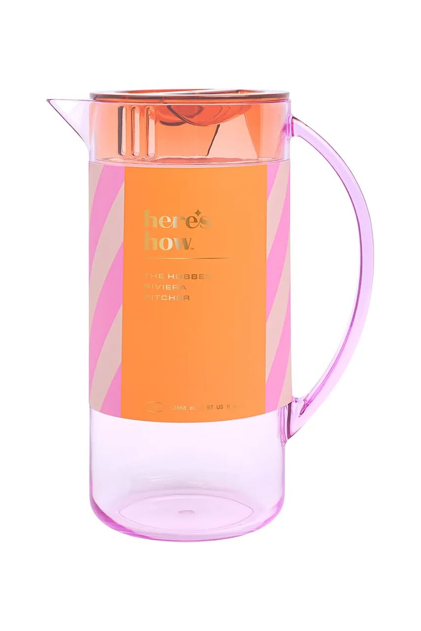 Džbán Here's How The Hobbes 2,8 L oranžová farba