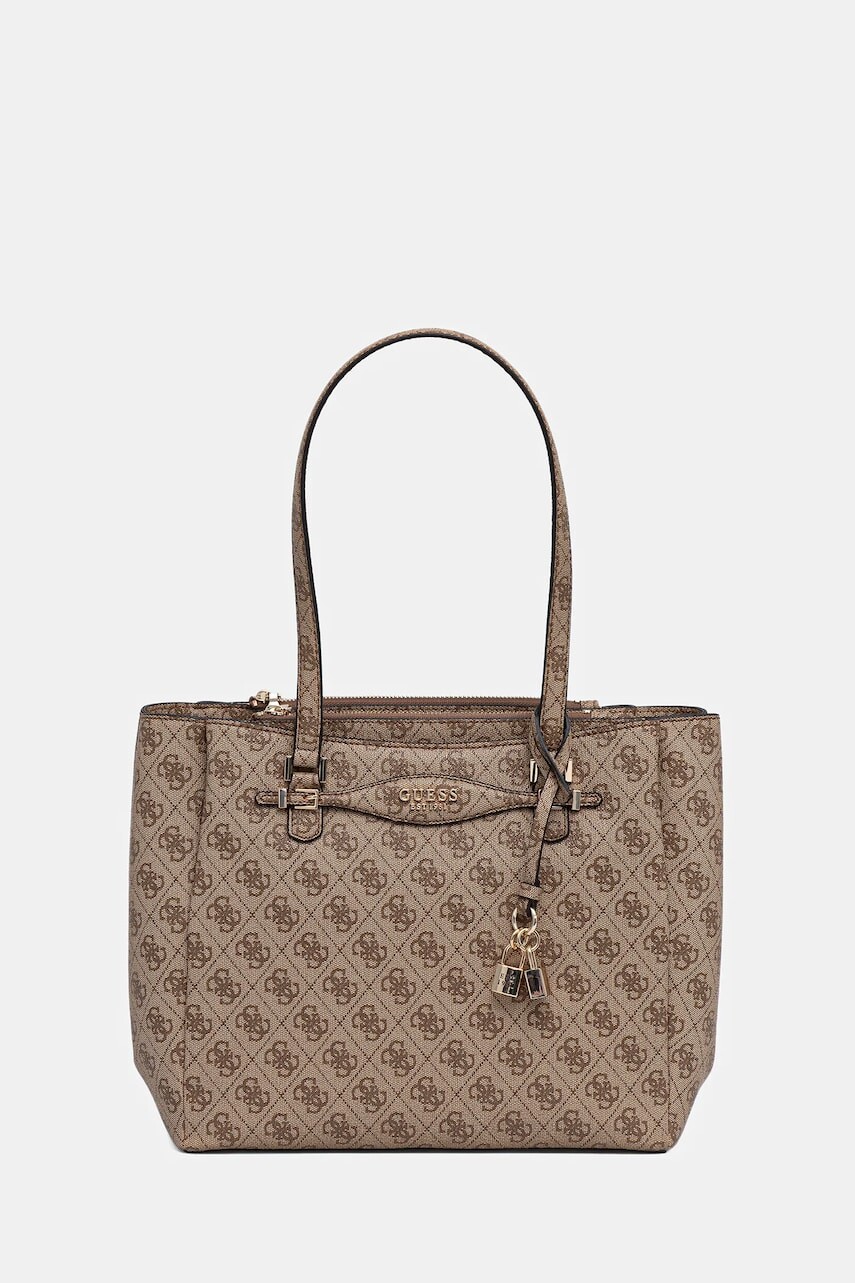 Kabelka Guess KATYA béžová farba, HWSG96 52230