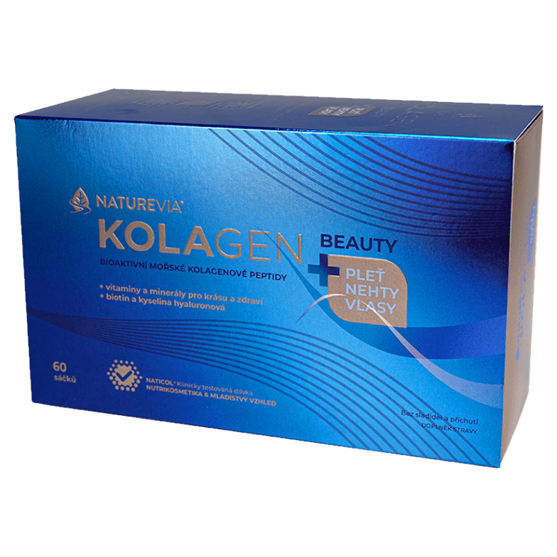 NATUREVIA Kolagén morský Beauty 60 vreciek