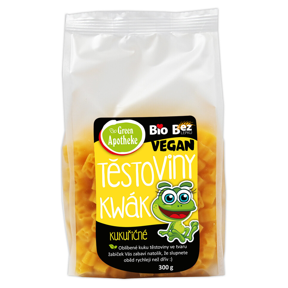 GREEN APOTHEKE Cestoviny kwák kukuričné ​​BIO 300 g