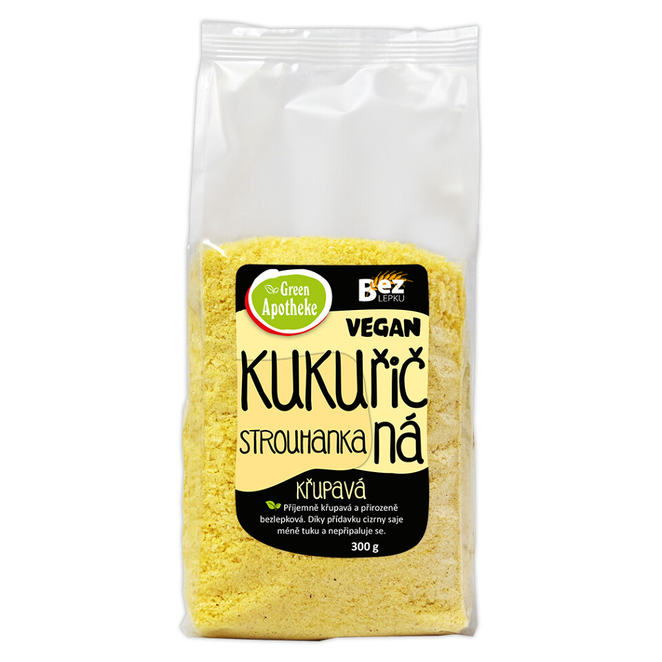 GREEN APOTHEKE Strúhanka kukuričná chrumkavá 300 g