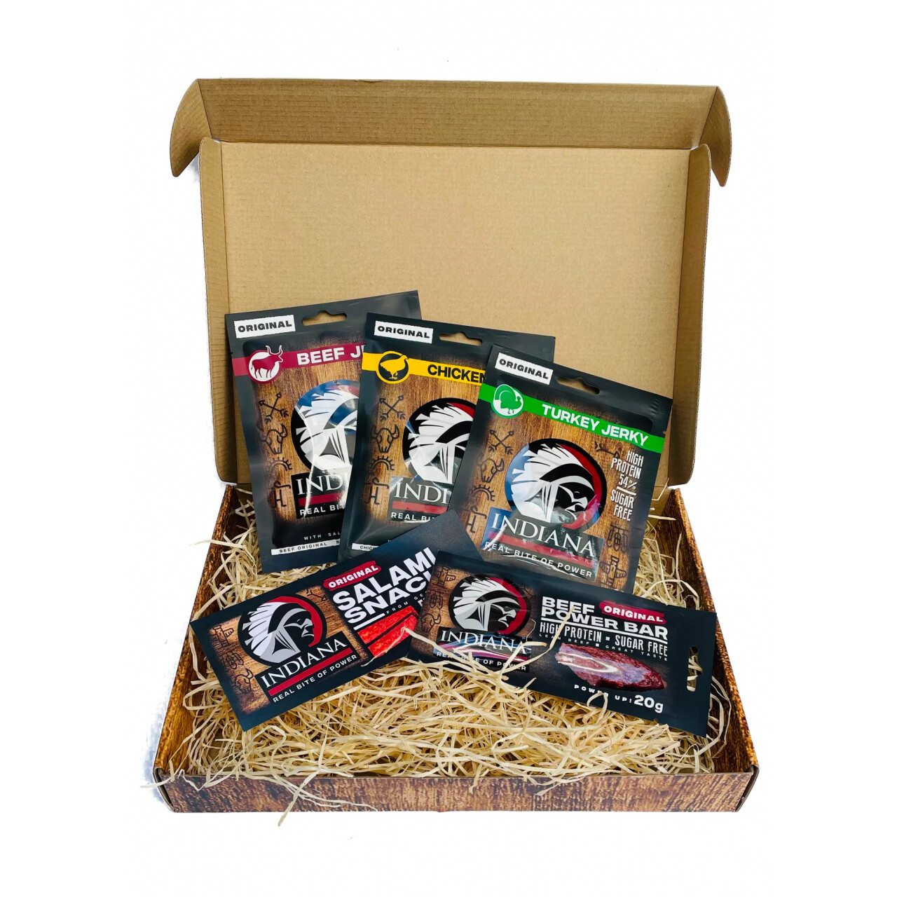 Darčekový set Indiana Jerky 113g - min. trvanlivosť do 14.6.2025