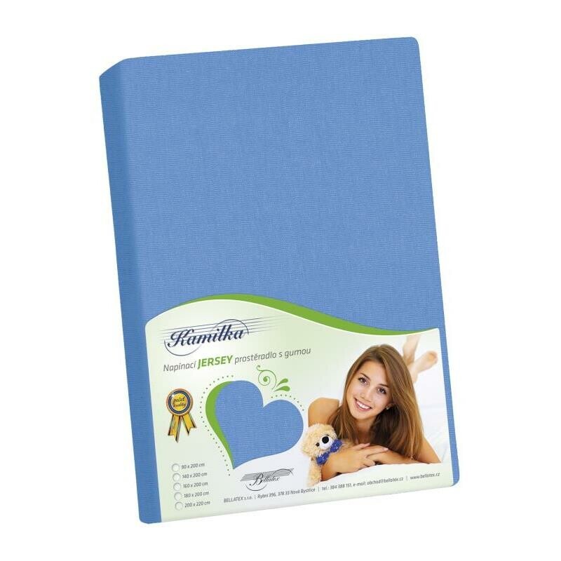 Bellatex Jersey prestieradlo modrá