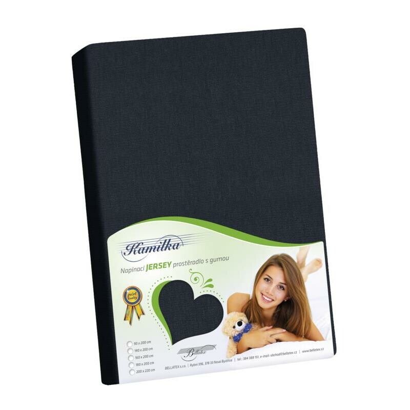 Bellatex Jersey prestieradlo čierna