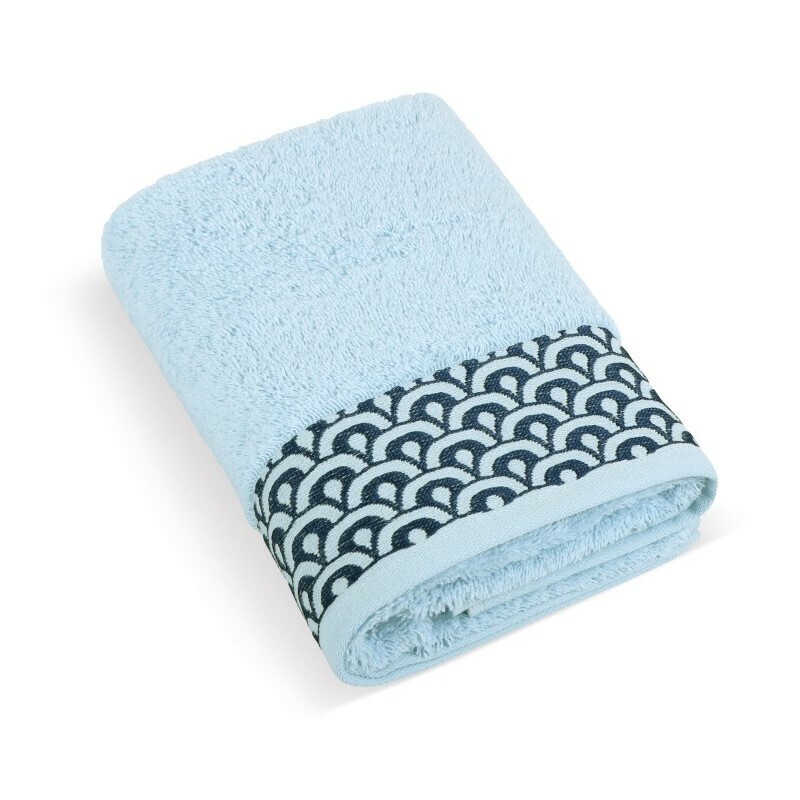 Bellatex Froté osuška Čipka modrá, 70 x 140 cm