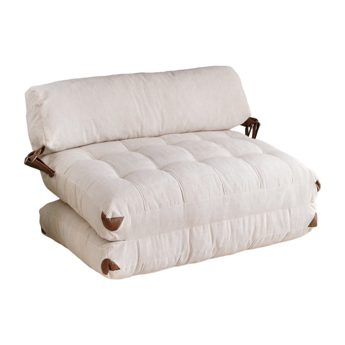 Skladacia pohovka Fold Kadife 2 White