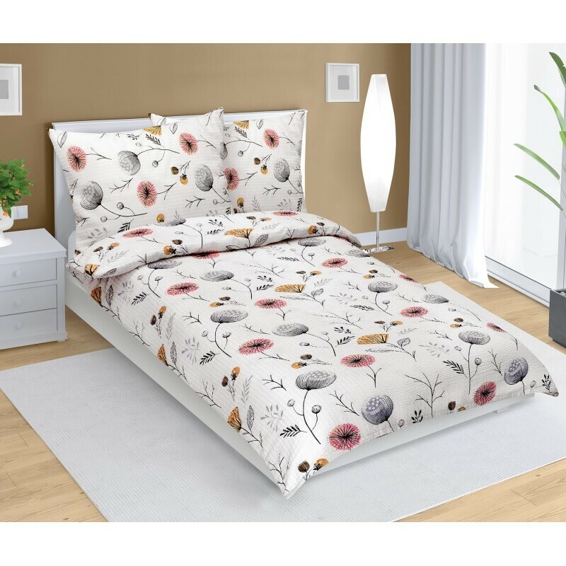 Bellatex Krepové plátno Makovice béžová , 140 x200, 70 x 90 cm, 140 x 200 cm, 70 x 90 cm