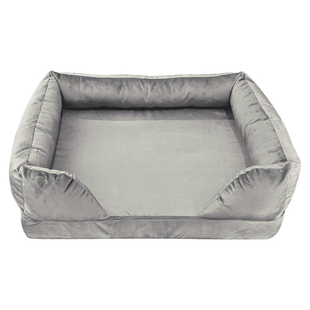 Pelech pre psa, 75x55x25 cm, sivohnedá, PETIO