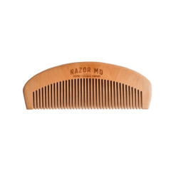 Razor MD Wooden hrebeň na fúzy