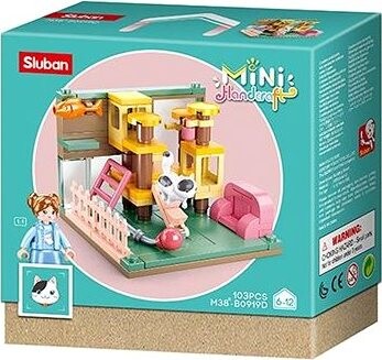Sluban Mini Handcraft M38-B0919D Kútik pre mačky