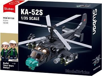 Sluban Army Model Bricks M38-B1138 Delostrelecký vrtuľník KA-52S