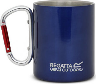 Regatta Steel Mug Karabiner blue
