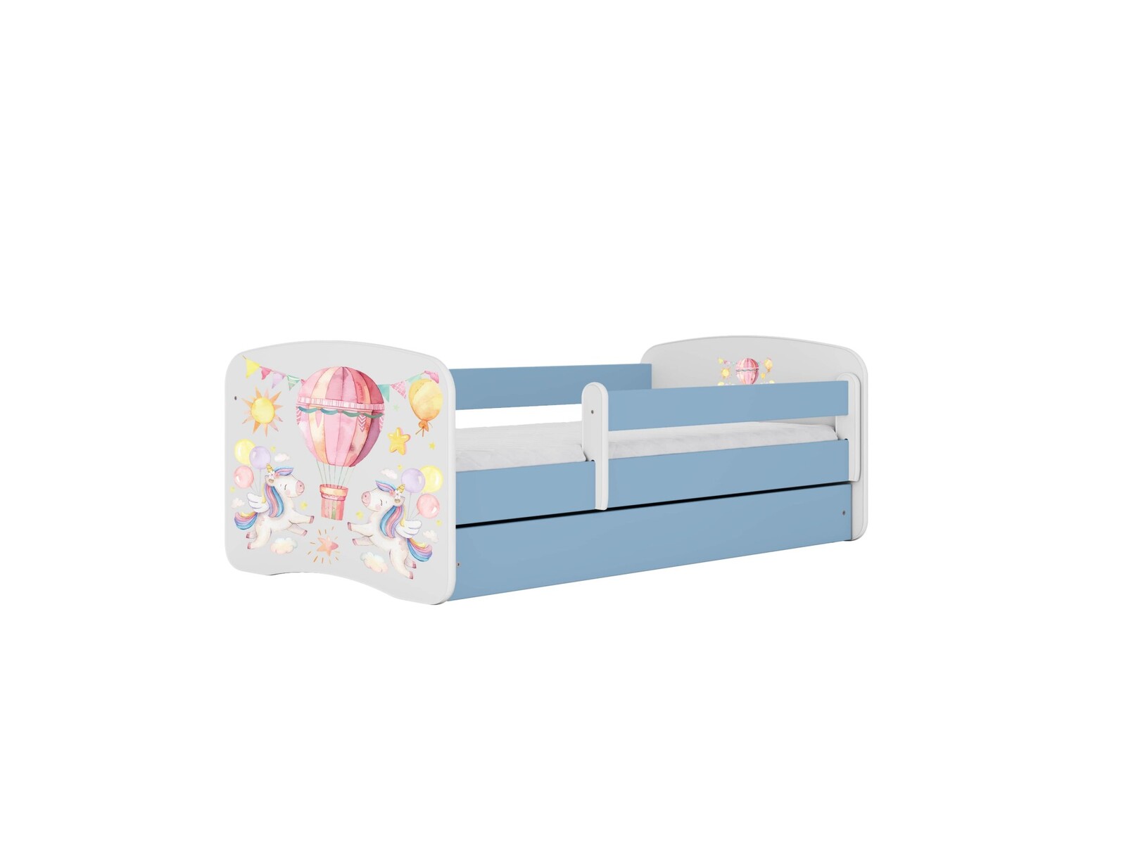 Dětská postel Babydreams balón modrá