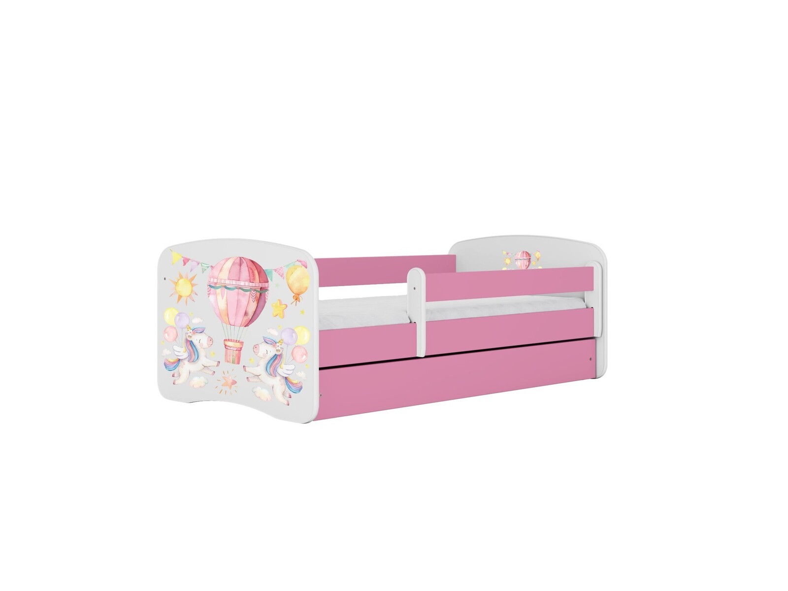 Dětská postel Babydreams balón růžová