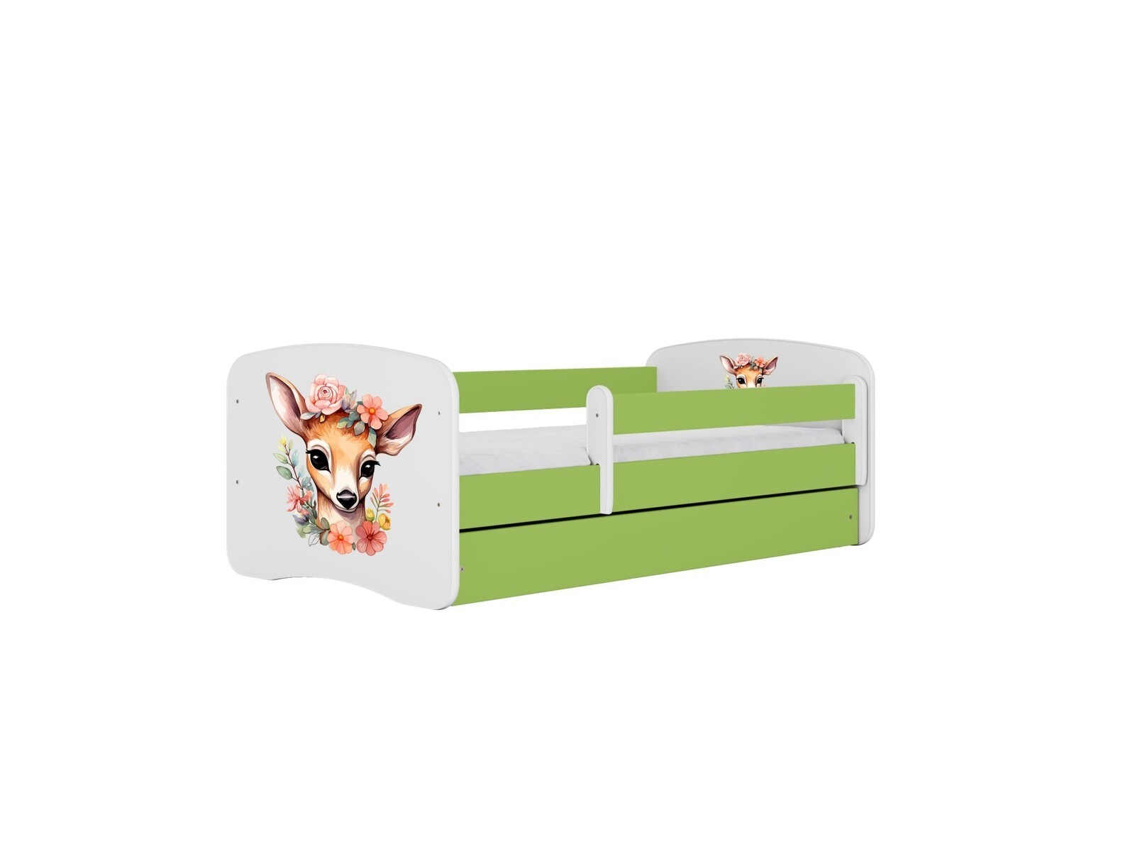 Dětská postel Babydreams Bambi zelená