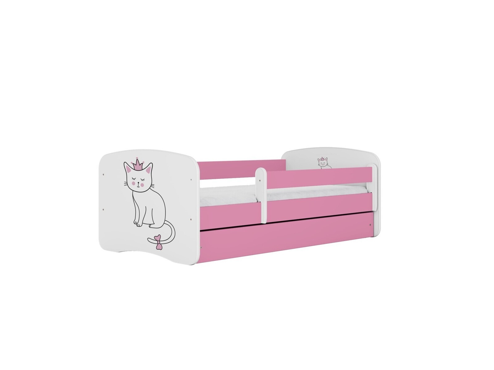 Dětská postel Babydreams kočka růžová