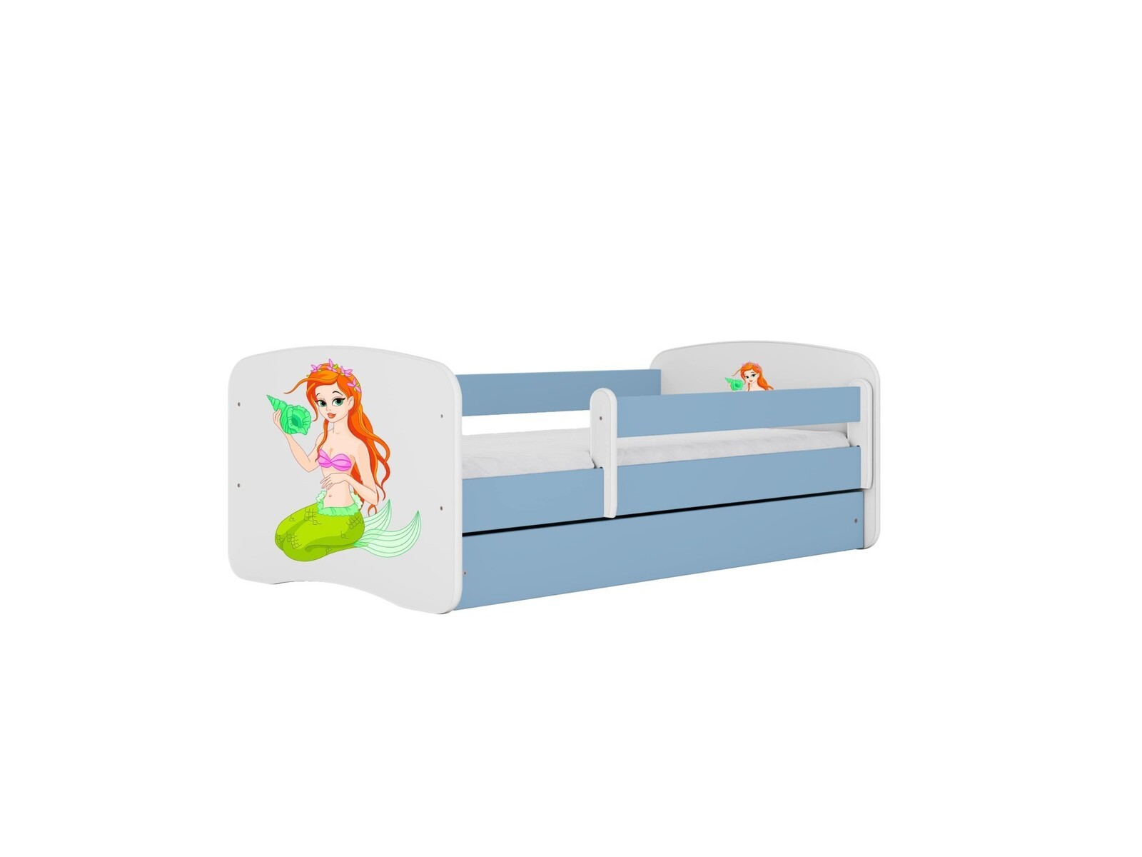 Dětská postel Babydreams mořská panna modrá