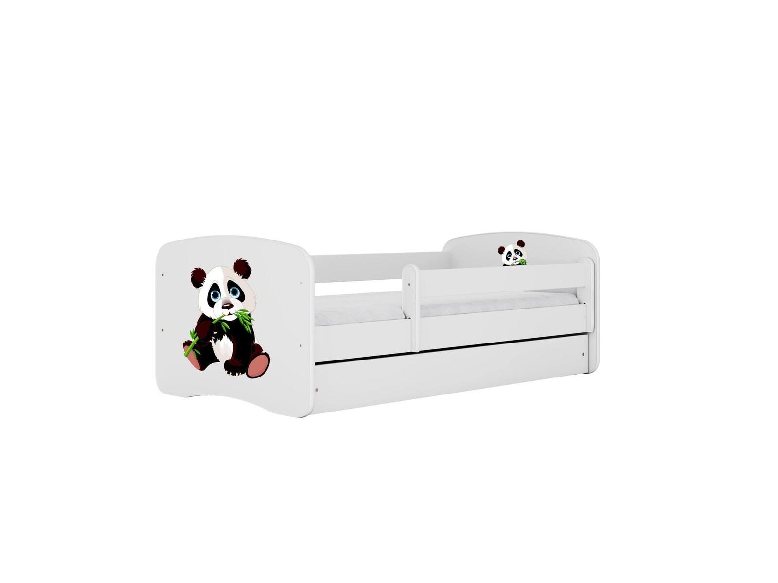 Dětská postel Babydreams panda bílá II