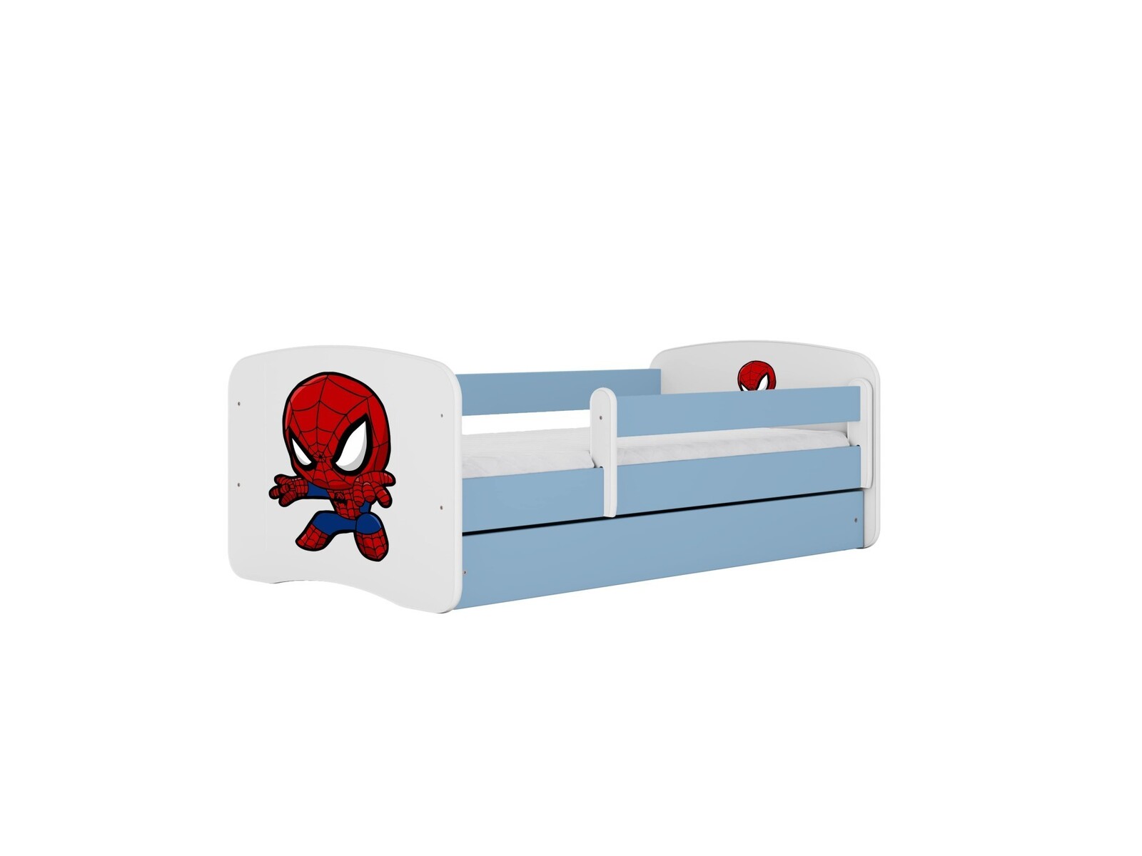 Dětská postel Babydreams Spiderman modrá