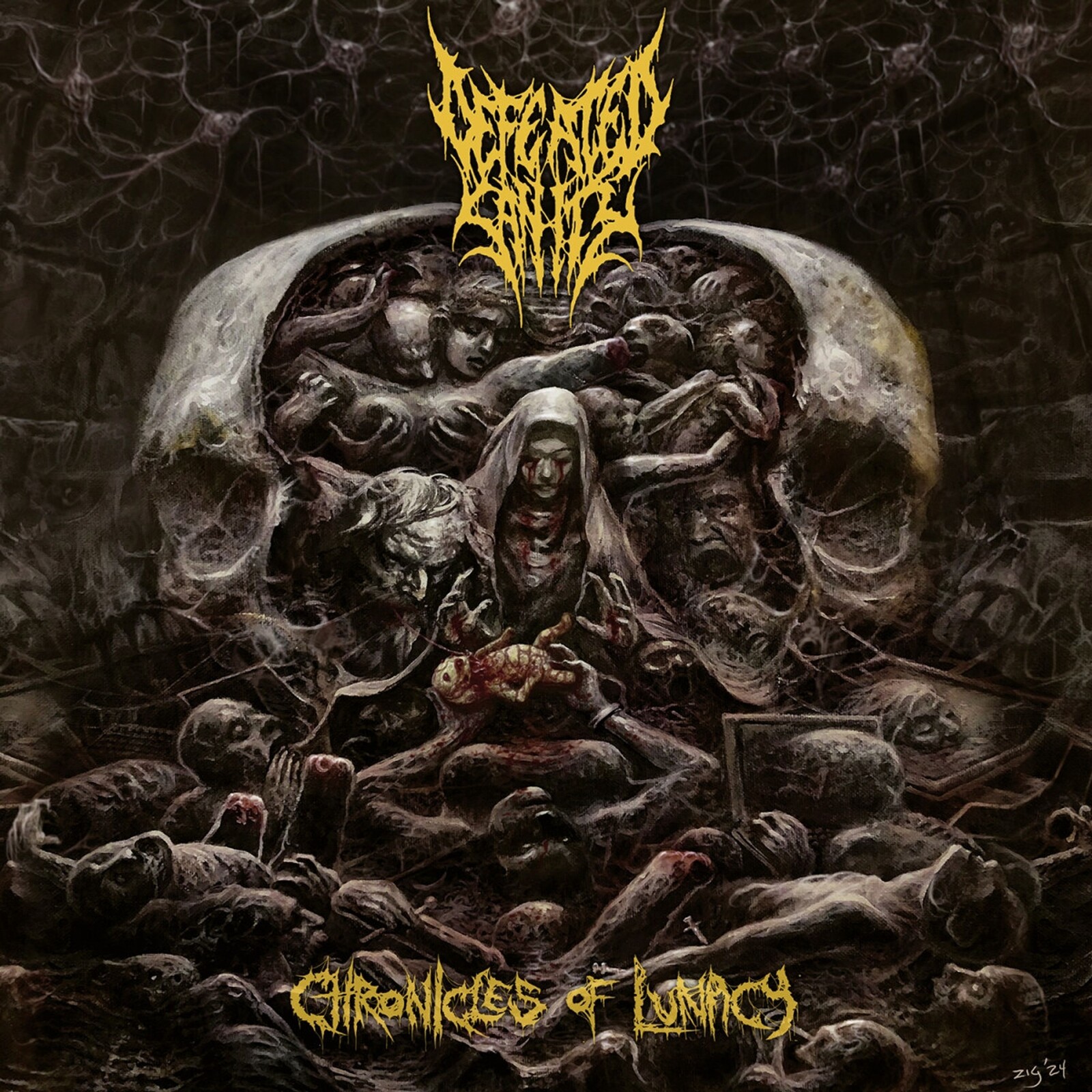 Defeated Sanity, CHRONICLES OF LUNACY, CD