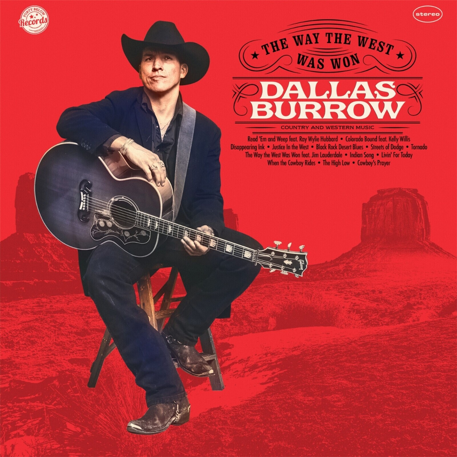 Dallas Burrow, THE WAY THE WEST WAS WON, CD