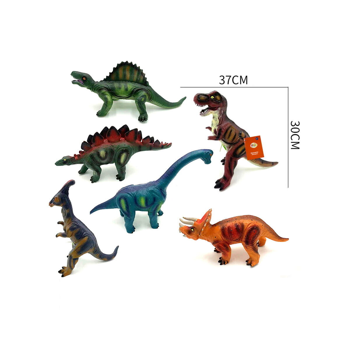 PLEJO Dinosaurus so zvukom, viac druhov