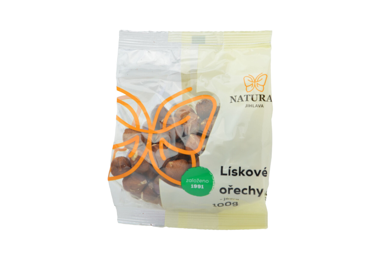 Natural Jihlava AKcia spotreba 01.06.2025 Lieskové orechy jadra - Natural 150g-1 60 ks