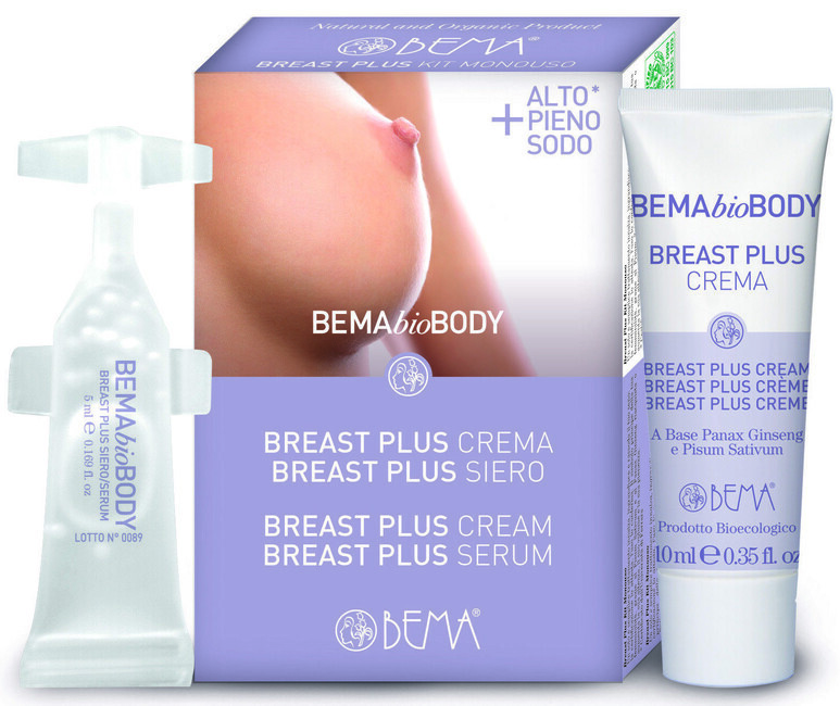 BEMA COSMETICI Akcia spotreba 7/2025 Bema Bio Body BREAST PLUS krém a sérum - starostlivosť o prsia-1 5 ml + 10 ml