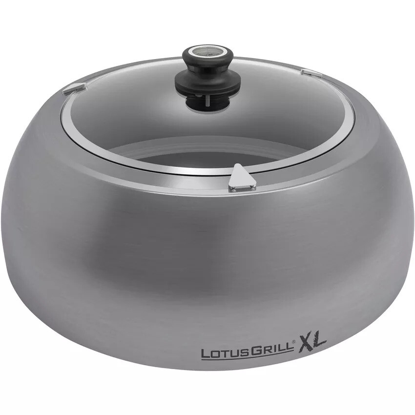 Kryt grilu LOTUSGRILL XL 43,5 cm, nerezová oceľ, LotusGrill