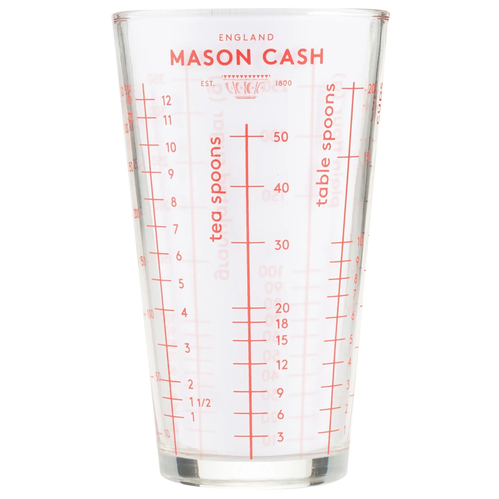 Kuchynská odmerka CLASSIC 300 ml, skloMason Cash