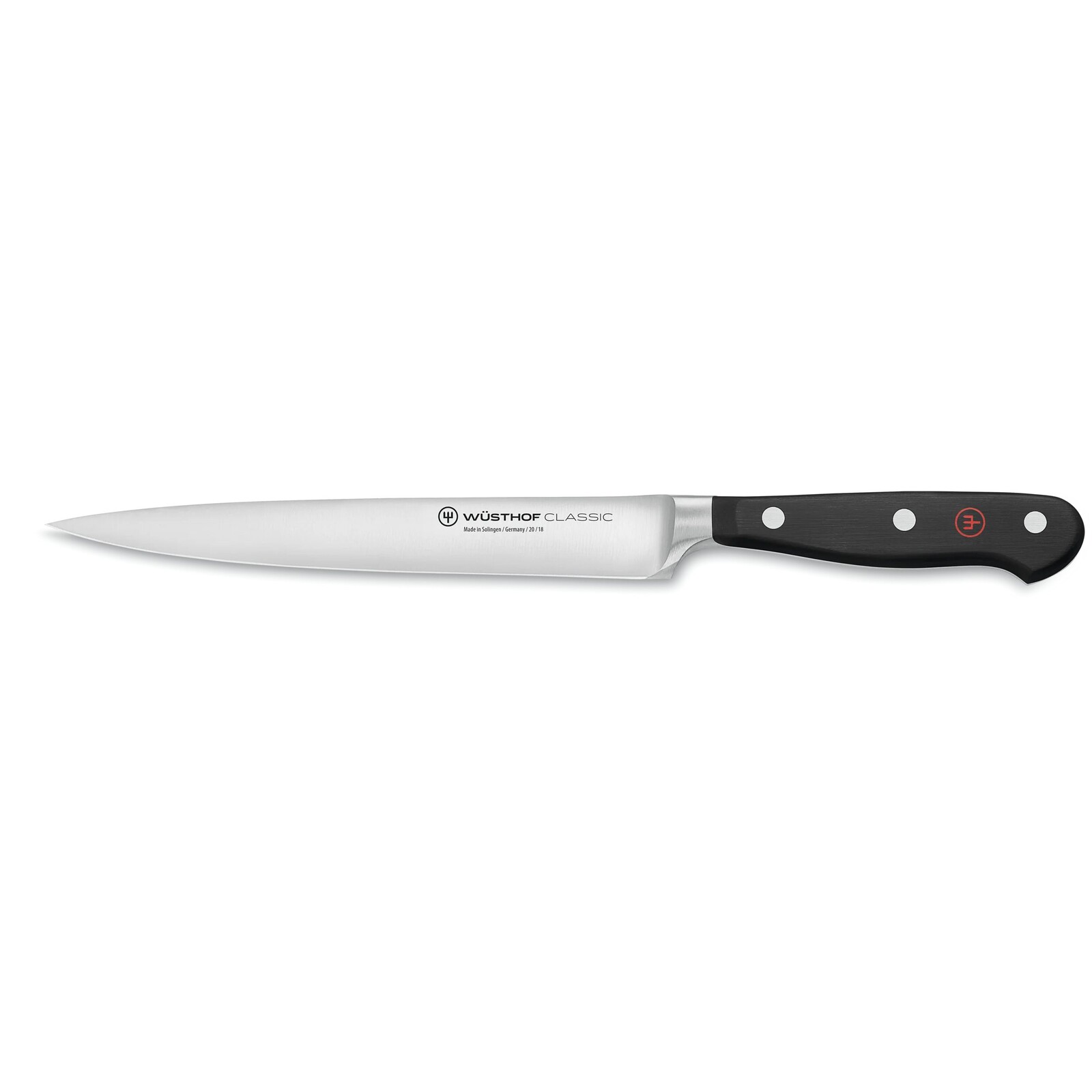Nôž na šunku CLASSIC 18 cm, čierna, Wüsthof