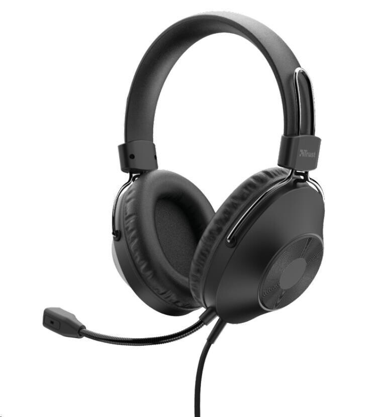 TRUST slúchadlá s mikrofónom Ozo Over-Ear USB Headset