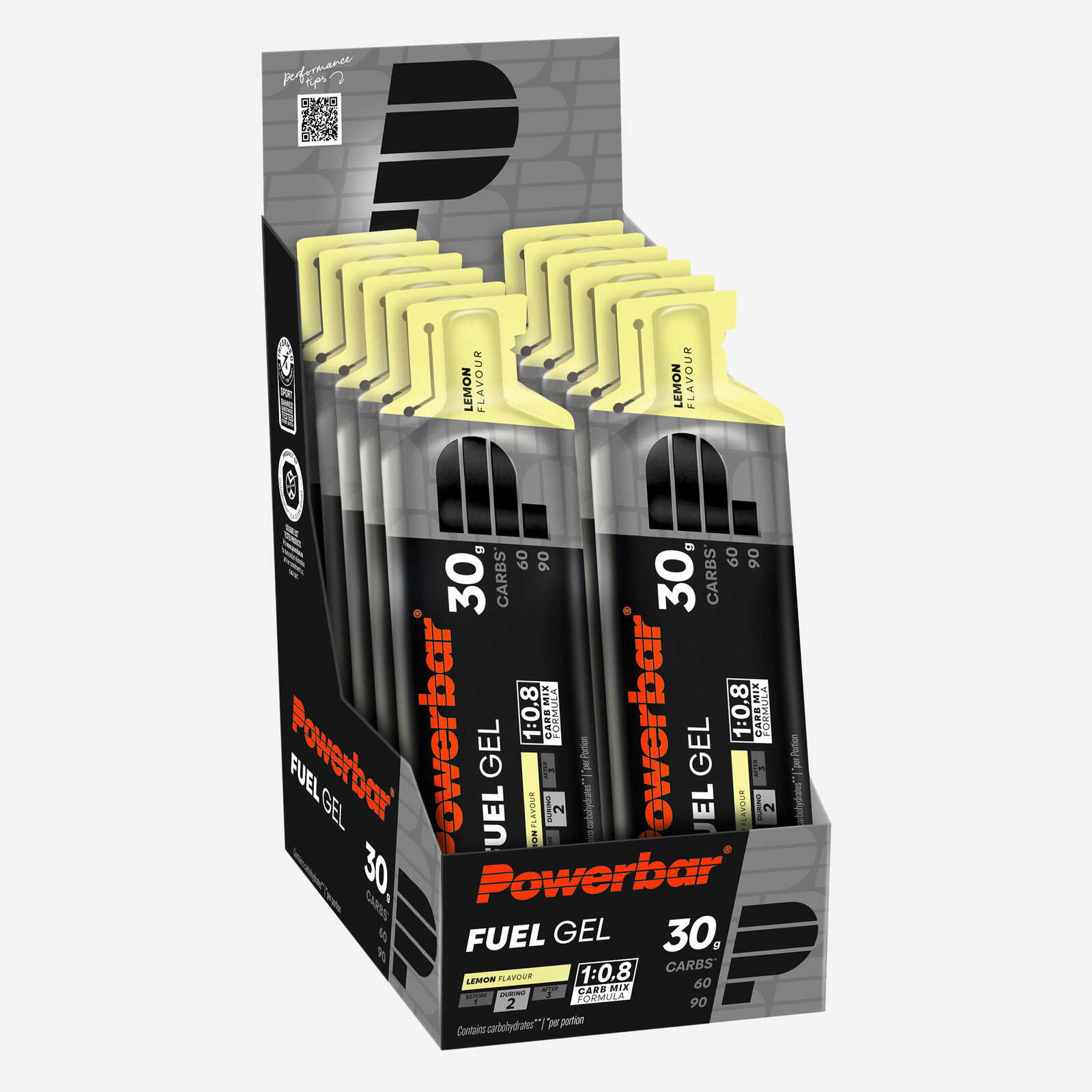 Energetický gél citrónový Blackline 12 ks