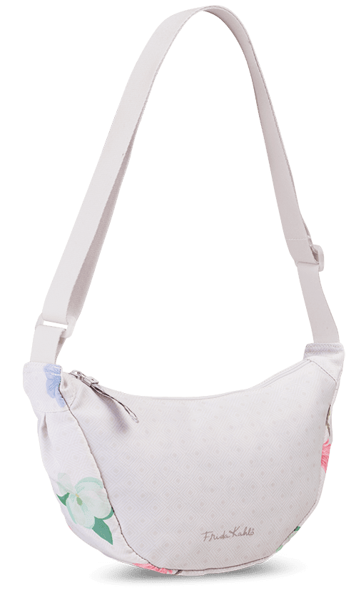 Dámska moonbag taška Frida Kahlo - béžová